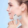 thumbnail image 3 of Outil de Massage en Forme de Cœur en Acier Inoxydable GuaSha Conseil Visage Corps Raclage Outil de Massage, 3 of 8