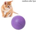 thumbnail image 2 of Cat Ball Toy Solid Color Plastic Cat Ball Pet Play Ball Kitten Interactive Toy, 2 of 10