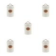 thumbnail image 3 of Wweixi Transparent Tea Jars For Storing And Displaying Favorite Tea Leaves Food Grade Metal Kitchen Storage Jars Jars Kitchen Beige tea 5Set, 3 of 6