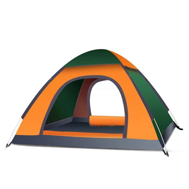 Quick Opening Camping Tent, Rainproof Large Space for 2 to 3 People, Lightweight Hand Tent