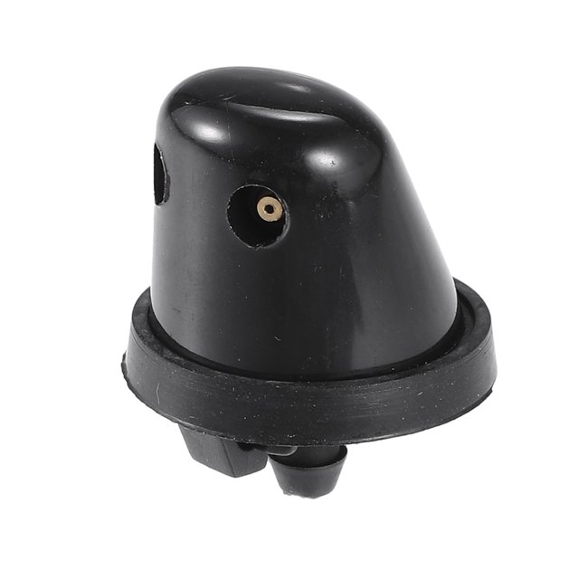 Unique Bargains Rear Windshield Window Washer Nozzle Assembly No.28970-0W000 for Nissan Pathfinder. A black plastic and rubber nozzle assembly with a compact, rounded design featuring dual spray outlets. Designed for Nissan Pathfinder models from 1996-2012 and Nissan Xterra models from 2000-2015. Made of durable, corrosion-resistant materials for long-lasting performance. Easy to install and directly replaces the original damaged or missing part. Package includes one nozzle assembly.