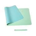 thumbnail image 2 of Dvkptbk Pure Color Leather Mouse Pad Large Desk Pad Home Office Laptop Leather Mouse Pad Writing Pad Double-sided, 2 of 2