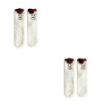 thumbnail image 1 of Ruiboury Polyester Breathable And Fashionable Socks For All Occasions Wide Application Christmas Fluffy Socks Colorful snowman 2Set, 1 of 6