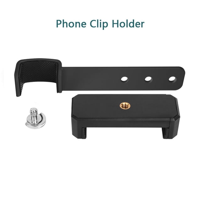 CUITING For DJI OSMO POCKET&POCKET 2 Camera Phone Holder All-aluminum Laser Micro-carving Black