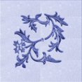 thumbnail image 1 of Ahgly Company Tapis d'Intérieur Lavable en Machine Carré Lavande Bleu, 8 Pieds Carré, 1 of 7