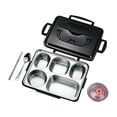 thumbnail image 2 of Yhmxh Lunch Box for Kids Kitchen Gadgets Thermal Insulation Bento Box Tableware Set Portable Lunch Box Student Lunch Box Lunch Containers Bentgo Lunch Box for Home School Office Picnic, 2 of 3