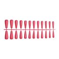 thumbnail image 1 of Fake Nail Set French Style Scratch Resistant Press-on Fingernails Full Cover Removable Trimble Adjustable Manicure Stickers Type 15, 1 of 7