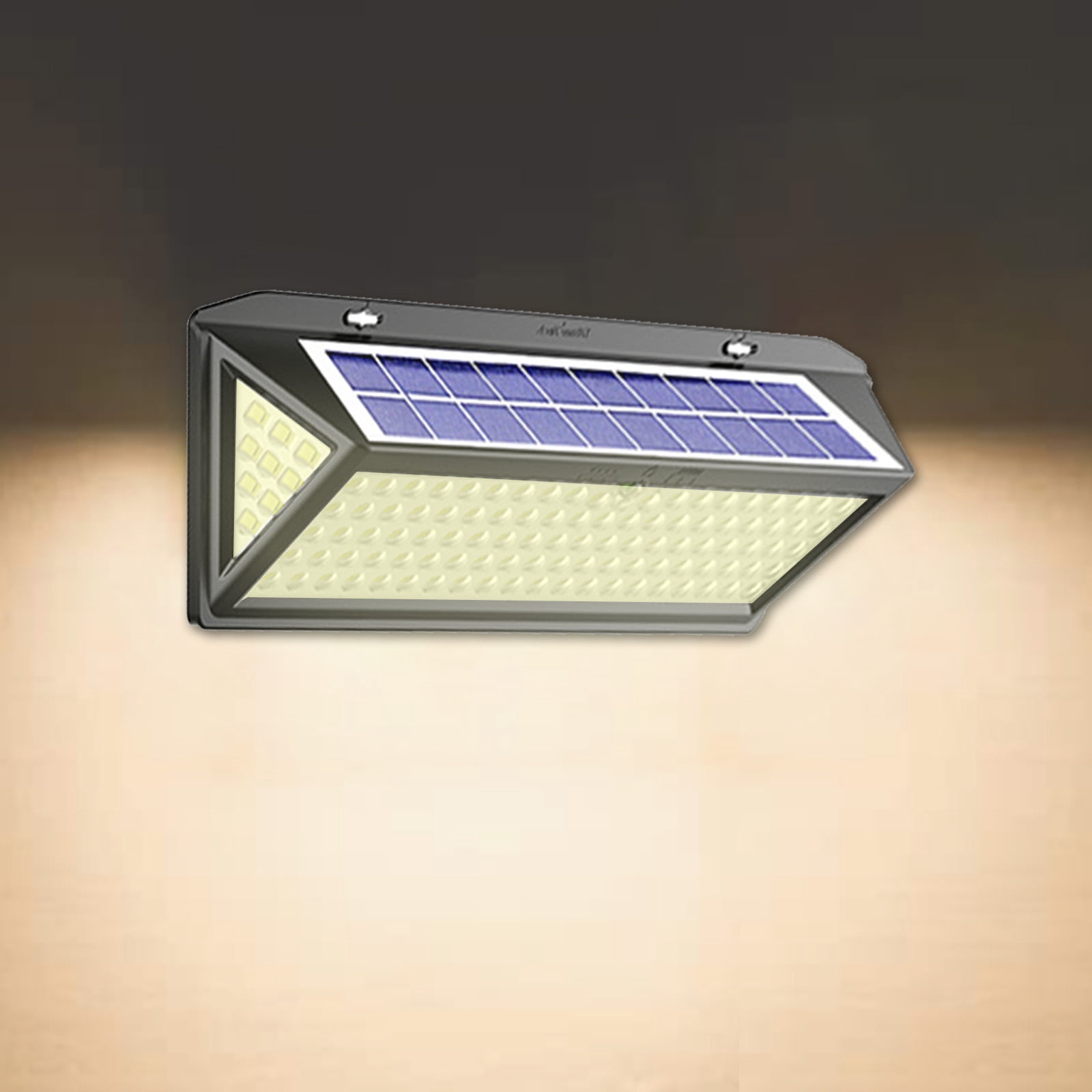 Aidoshy Solar Motion Sensor Light Outdoor LED Solar Lights Outdoor IP65, Wireless Solar Flo-od Light For Porch Garden Patio Drive-way Pathways,Solar Street Lights Outdoor