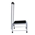 thumbnail image 2 of INTBUYING Foot Step Stool Ladder with Comfy Grip Handle Anti-slip Step Feet White, 2 of 7