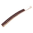 thumbnail image 2 of Bobby Pins Strass Cristal Exécution Exquise Mousseux Design Simple Épingles à Cheveux Barrette Coiffure Ornementsmerveilleux Cadeau Rouge Foncé, 2 of 7