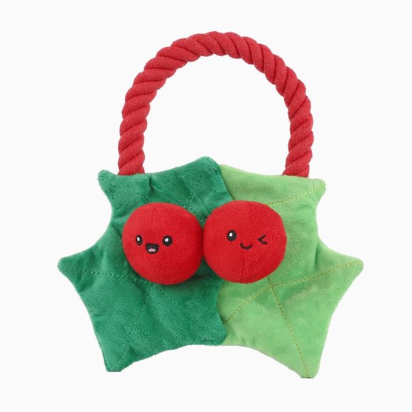 Hugsmart Jouet Pour Chien Rope Funz Happy Woofmas Baie de Noël