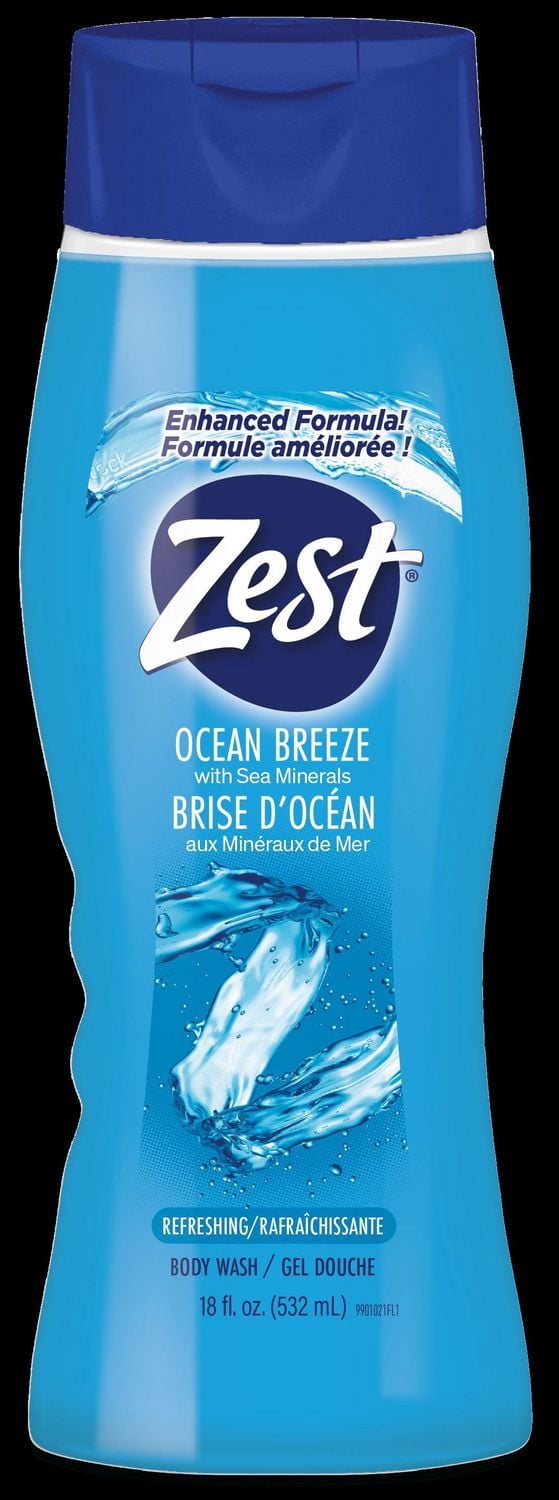 Zest Ocean Breeze Body Wash