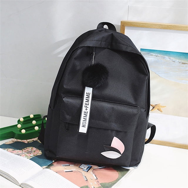 QTOCIO Women's Backpack Cosmetic Storage Bag College Backpack For Teens Casual Travel Daypack