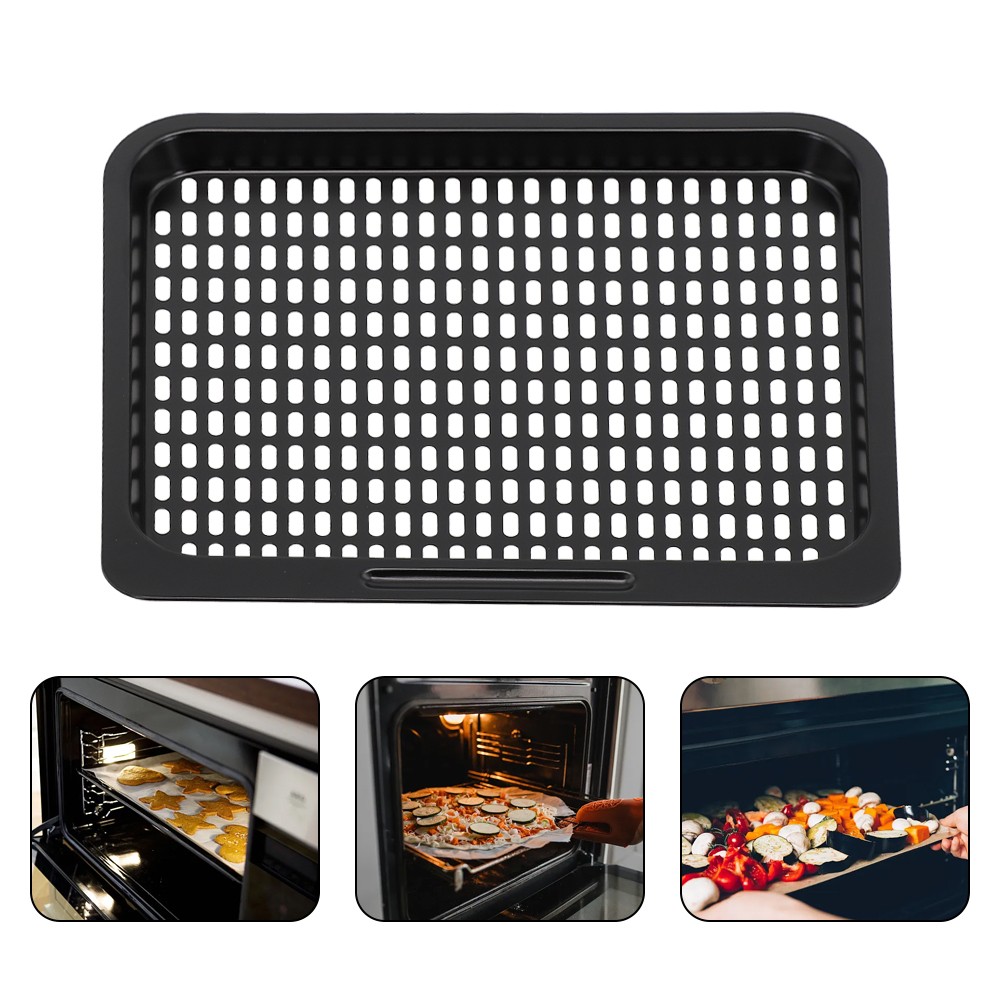 Cooking Tray Home Supplies Detachable Mesh Rack Carbon Steel Air Fryer