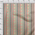 thumbnail image 2 of oneOone Tissu Popeline de Coton Imprimé Géométrique/rayé & Floral au Mètre 42 Pouces de Large, 2 of 4