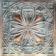 thumbnail image 1 of Drop-In, Glue-Up 2'x2' Faux Tin PVC Ceiling Tile ,Weathered Copper, 1 of 3