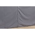 thumbnail image 4 of Sojag Verona 10 x 10 x 6 ft Grey Curtains for Gazebo, Polyester, 4 of 4