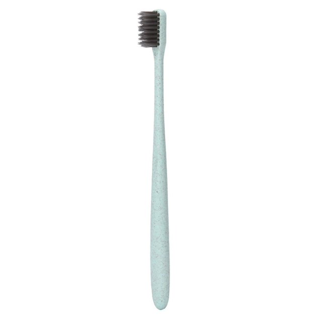 Bamboo Charcoal Toothbrush Soft Toothbrush Portable Round Tube Toothbr