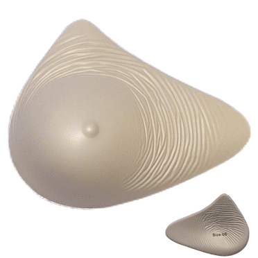 BIMEI Forme Mammaire Artificielle Symétrique Post-Mastectomie Prothèse Mammaire Forme en Spirale Seins une Seule Pièce, Droite, 7