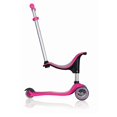 thumbnail image 4 of Globber Go Up Sporty Kids Versatile 3-Wheel Riding Kick Scooter Bike, Deep Pink, 4 of 5
