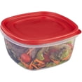 thumbnail image 1 of Rubbermaid EasyFindLids Contenant de Rangement pour Aliments, 3,3 L (14 Tasses), Rouge Coureur, Lot de 1, 1 of 6
