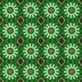 thumbnail image 1 of Ahgly Company Tapis d'Intérieur Lavable en Machine Carré Vert Forêt Foncé, 6 Pieds Carré, 1 of 7