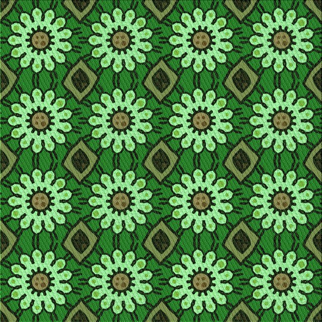 Ahgly Company Tapis d'Intérieur Lavable en Machine Carré Vert Forêt Foncé, 6 Pieds Carré