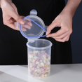 thumbnail image 4 of EIGTHTAIL Food Storage Containers Clearance! Plastic Food Storage Containers with Lids Small Airtight Containers Square School Lunch Containers for Children Leftover Food Containers Clear, 4 of 7