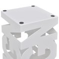 thumbnail image 2 of White Square Umbrella Stand Storage Holder Walking Stick Steel 48.5 cm, 2 of 4
