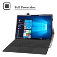 thumbnail image 3 of Case For 13" Dell Latitude 7320 Detachable Tablet Folding Cover with Elastic Closure Black, 3 of 5