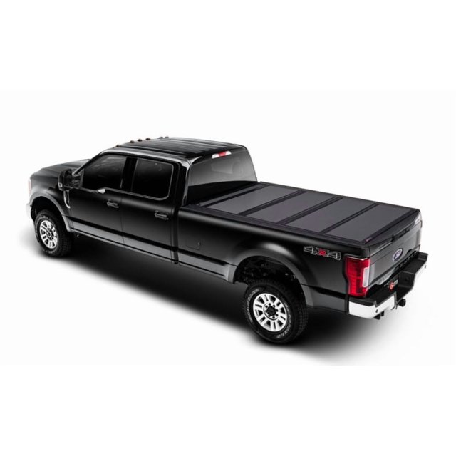 BAK Industries Tonneau Cover 448331 BAKFlip MX4; Hard Folding; Lockable Using Tailgate Handle Lock; Black Matte; Aluminum; Can Be Used With BAK Tool Box