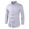 thumbnail image 2 of Chemises pour Hommes, Chemise Formelle à Imprimé Coloré Manches Longues Col Rabattu Blouse Chemise, Chemises Manches Longues pour Hommes, Chemises Manches Longues pour Hommes, 2 of 3