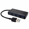 thumbnail image 2 of EGNMCR Vitesse 5Gbps 4 Ports USB 3.0 Adaptateur Hub Portable Compact pour PC Portable Hub mini, 2 of 3