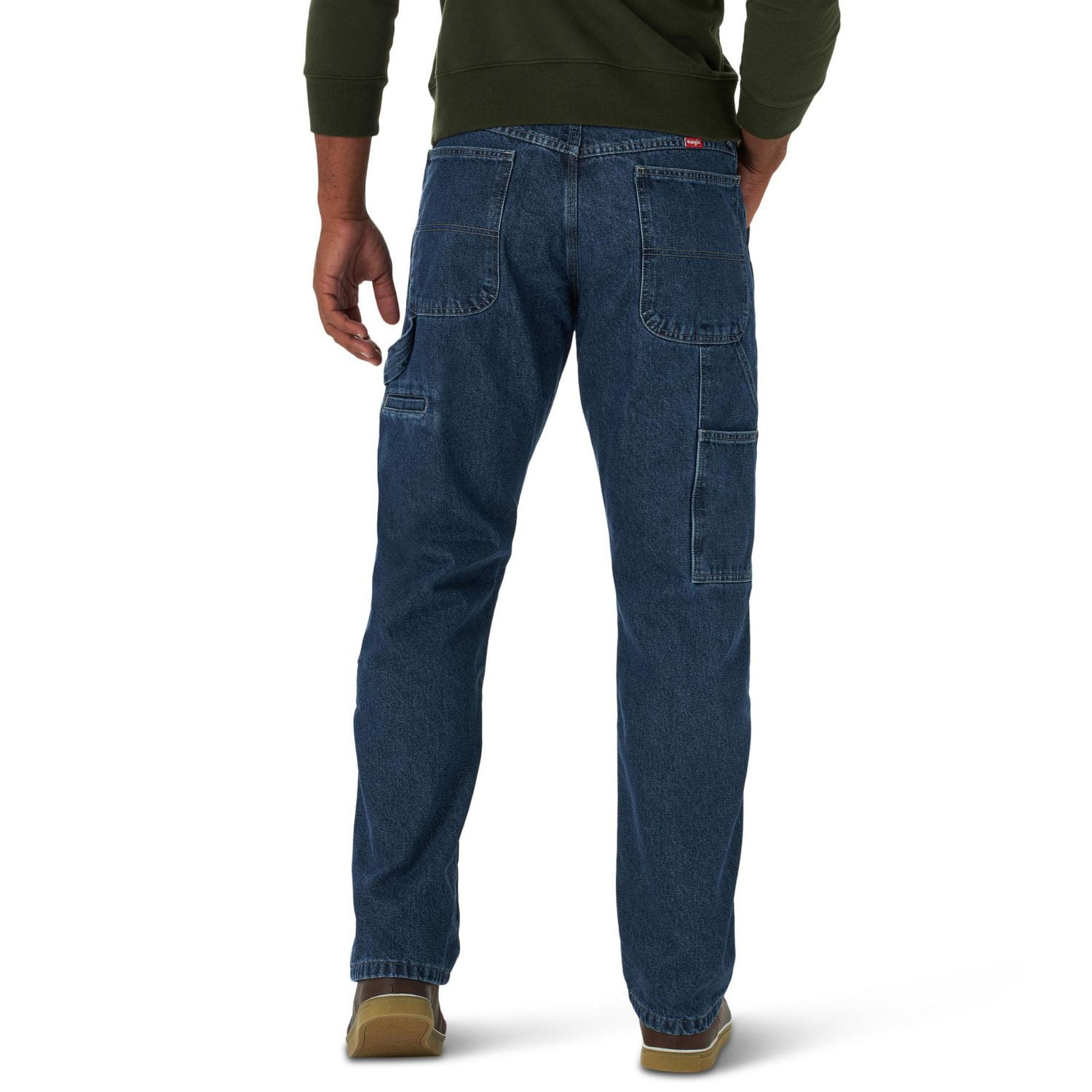 Wrangler Jean Doublée Polaire Menuisier Pour Homme