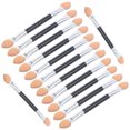 thumbnail image 4 of EeaseCA 24pcs Disposable Eyeshadow Brushes Dual Sides Eye Shadow Sponge Sticks Eyeshadow Applicators (Handle for Random Color), 4 of 8