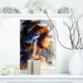 thumbnail image 1 of Design Art - Woman with White Horse Eagles, 1 of 4