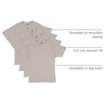 thumbnail image 4 of Hanes Mens ComfortSoft Everyday Crewneck T-Shirts 4-Pack, 2XL, Sand, 4 of 6