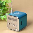 thumbnail image 2 of serony Outdoor Mini Radio Receiver Camping Hiking Traveling Digital Display Portable Handheld Radios Speaker Music Player, 2 of 4
