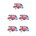 thumbnail image 3 of VONKY 20 Pieces Mixed Color Flower Polymer Beads Jewelry Clay Making Findings 35mm 5Set, 3 of 6