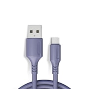 Amdohai USB Type-C Cable USB-A to Type C Fast Charging Cable Type C Charger Cord for Mobile Phones Purple