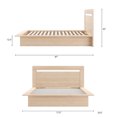 thumbnail image 4 of Nexera Malibu Platform Bed with Headboard, 4 of 8