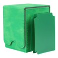thumbnail image 2 of justharion Étui en Cuir pour Cartes 100+ Cartes sous Pochette pour Cartes de Visite Vert, 2 of 6