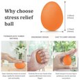 thumbnail image 3 of Hand Therapy Finger Exercise Grip Ball E-gg Shape Strength Trainer Squeeze Stress Relieve (Blue--30 KG, 3 of 8