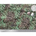 thumbnail image 3 of Soimoi Velvet Fabric Leopard & Tiger Animal Skin Fabric Prints by Yard 58 Inch Wide, 3 of 3