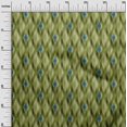 thumbnail image 3 of oneOone Viscose Chiffon Light Green2 Fabric Ikat Sewing Craft Projects Fabric Prints By Yard 42 Inch Wide, 3 of 4