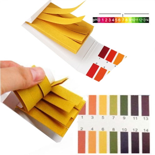 Daisyyozoid Testeur de PH en Gros pour Aquarium Tropical, Eau Froide, Kit de TEST pour Bac à Poissons, 80 Bandes de TEST