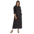 thumbnail image 1 of Moomaya Kurti Ethnique Indienne Imprimée pour Femmes, Col Mandarin, Longue Kurta Droite avec Poches, 1 of 8
