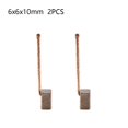 thumbnail image 3 of Bgsha 2/10pc Brush 6x6x10mm For Blower Motor, Fan Motor, Windshield Wiper Motor, 3 of 6