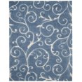 thumbnail image 4 of SAFAVIEH Florida Douglas Tapis Vignes Florales Shag, 4 of 6