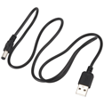 thumbnail image 2 of 4X USB Cable 5.5mm / 2.1mm 5V DC Barrel Jack Power Cable (Black, 75cm), 2 of 6